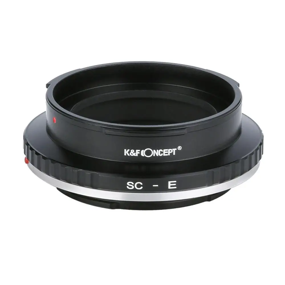 Concept-sc e Mount Lens Adapter Nikon s Mount Contax rf Lens para Sony Nex e Mount Câmera Alpha A6300 A7r2 A3000 A7r3 A7r k & f - Image 4