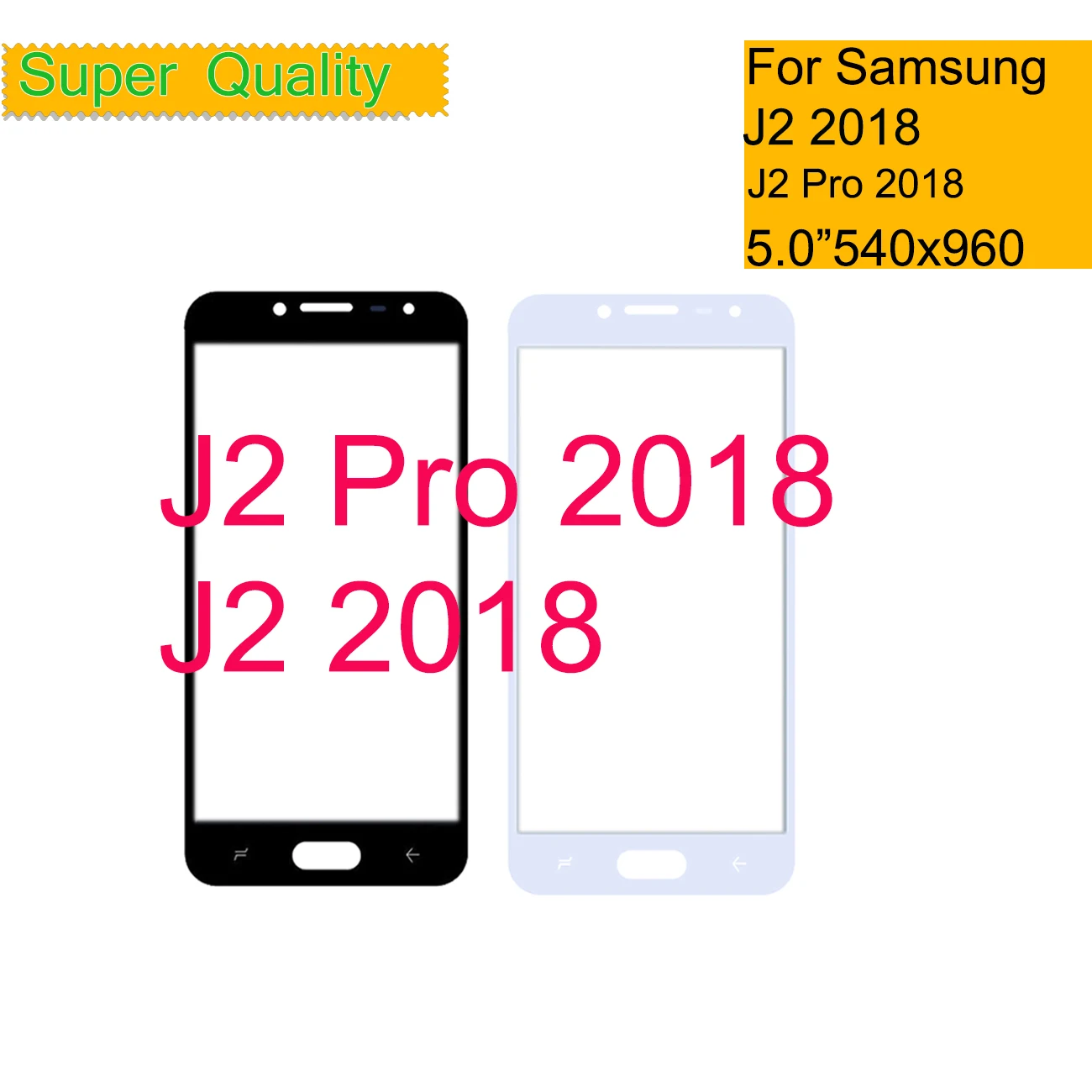 " для samsung Galaxy J2 DUAL J2 PRO J250 J250F сенсорный экран Переднее внешнее стекло сенсорный экран Объектив ЖК передняя SM-J250F/DS