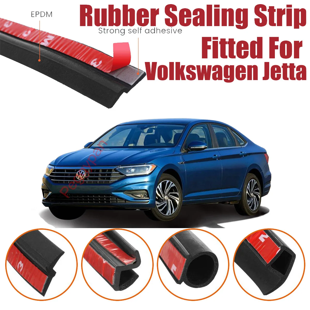 door-seal-strip-kit-self-adhesive-window-engine-cover-soundproof-rubber-weather-draft-noise-reduction-for-volkswagen-jetta