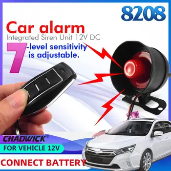 

Vehemo Auto Vibration Alarm Car Alarm System NEW Moto Motorcycle Truck for Burglaralarm Antitheft Vehicles Alarm Device