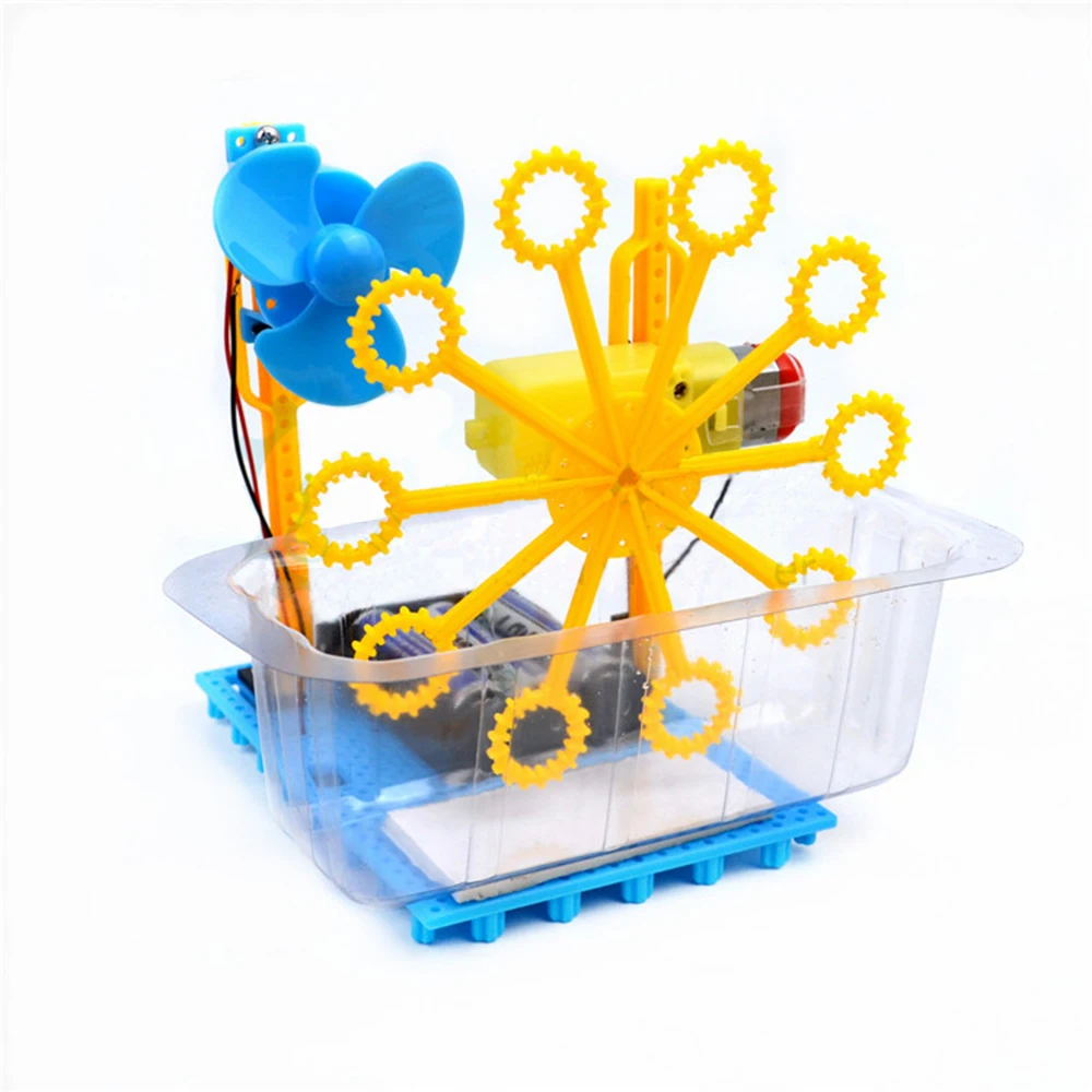 

Small Hammer STEAM DIY Bubble Blister Robot Machine Educational Kit Toys