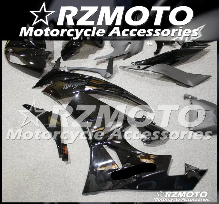 Мотоциклетный обтекатель abs Подходит для Kawasaki ZX6R 636 599 ZX-6R 2009 2010 2011 2012 корпусные детали пресс-форм Магазин № 0312