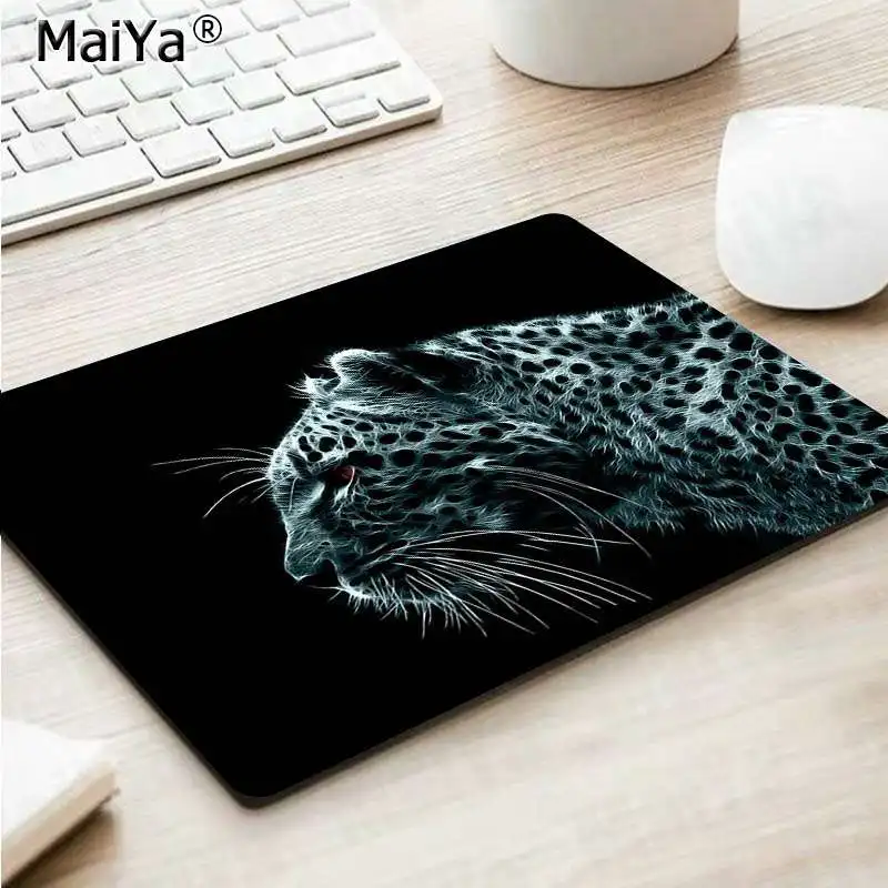 Maiya персонализированные крутые Модные леопардовые львиные геймерские скоростные мыши розничная маленький резиновый коврик для мыши резиновый компьютерный игровой коврик для мыши