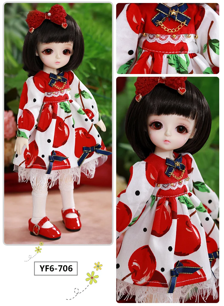 BJD одежда Кими Linachouchou боди 1/6 BJD платье SD красивая кукла наряд аксессуары luodoll