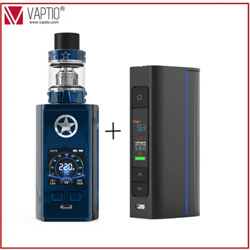 

Vape Box Kit VAPTIO CAPT'N 220W Vape Kit Electronic Cigarettes 2.0ml/4ml Atomizer 510 Thread Mod No Battery