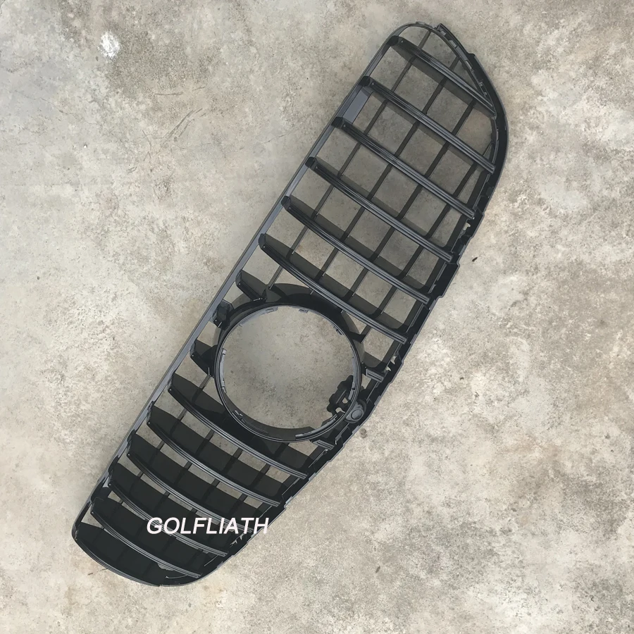 GOLFLIATH GTR Front grille center grill for 2014- Mercedes benz W253 X253 GLC GLC200 GLC250 GLC300 Sport glC450 GLC63 grille
