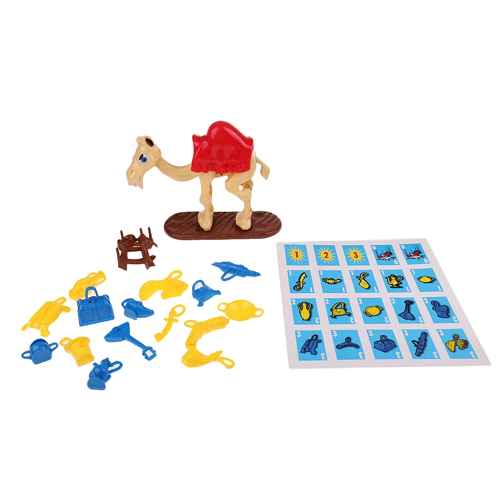 Family Set Playing Fun Table Games Camel Saddle Pack Up Objects Game Gifts