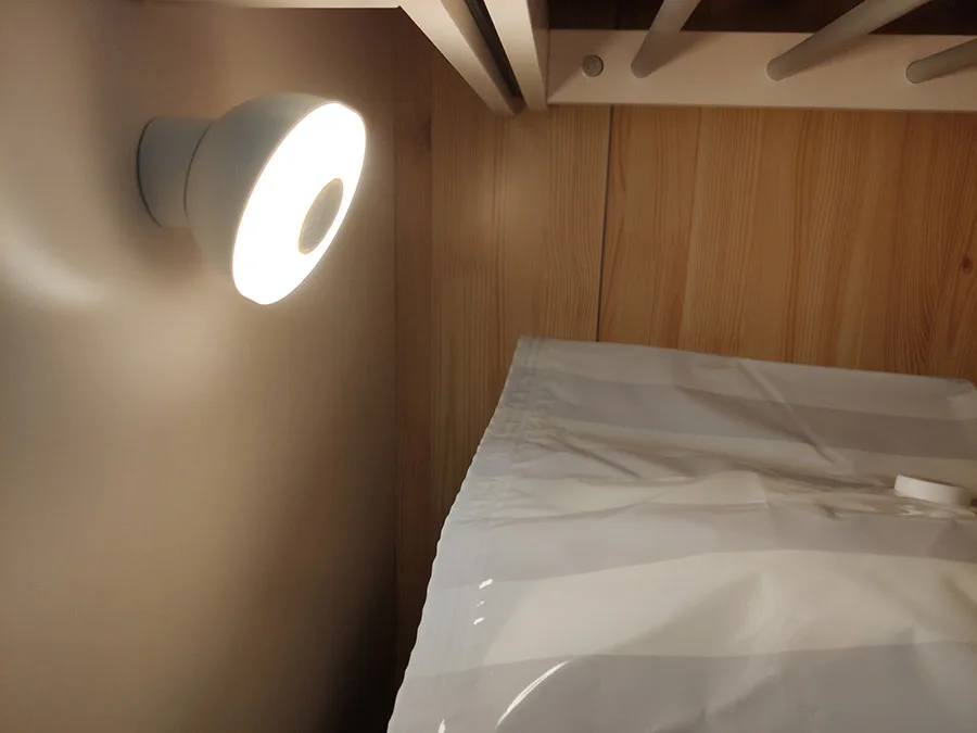 Original xiaomi mijia LED induction night light 2 adjustable brightness infrared smart body sensor with magnetic base (16)