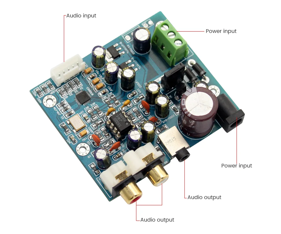 AIYIMA ES9018K2M ES9018 аудио декодер плата DAC ies вход декодирование Op Amp NE5532 DIY динамик домашний кинотеатр