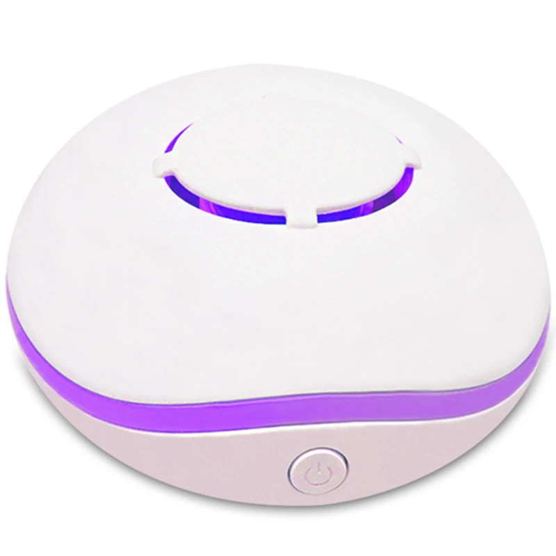 Waterless Aroma Mini Diffuser Essential Oil Portable Nebulizer Aromatherapy Oil Diffusion For Home Two Connecting Power Mode Whi