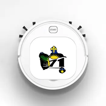 

Auto USB Sweeping 1800Pa Multifunction Smart Robot Vacuum Cleaner Dry Wet Floor Cleaner Personality Guadeloupe 971 Flag Map