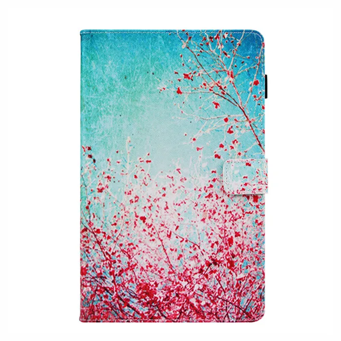 Для samsung Tab A 10,1 чехол Смарт PU кожаный чехол-подставка для samsung Galaxy Tab A 10,1 SM-T510 SM-T515 Funda - Цвет: 09