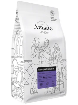 

Coffee Amado "maragodzhip Nicaragua", in grains, 500 gr