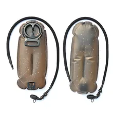 ТПУ 1.5L 2L 3L сумка для воды Тактический гидратационный рюкзак открытый мягкий водный Пузырь сумка Контейнер для велоспорта Кемпинг Туризм Охота