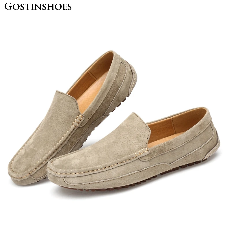 Мужские мокасины из натуральной кожи мужские лоферы Zapatos De Hombre Повседневная