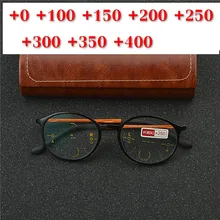 Прогрессивные многофокусные очки для чтения линз для мужчин дальнозоркость бифокальные очки солнцезащитные фотохромные круглые женские очки NX