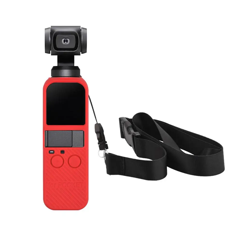 Защитный силиконовый чехол для DJI OSMO Pocket CameraSoft ремешок объектива защитная крышка