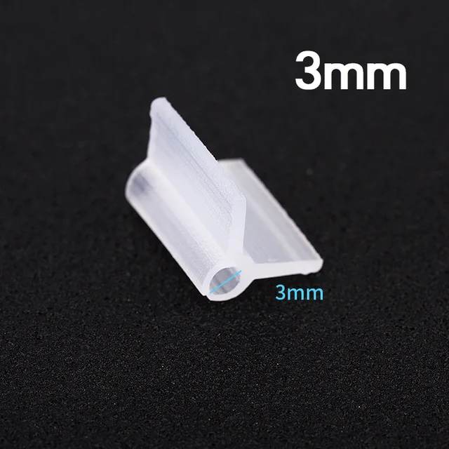 50Db Fehér Kertészeti Oltó Klip 2-5 Mm Kerek Cső Tét Kert Tartó Üvegházhatású Keret Kellékek - Image 3