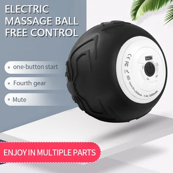 

Super Powerful Massage Ball Electric Fitness Massage Ball High Vibration Body Massage Relaxation Ball Noiseless Body Exerciser