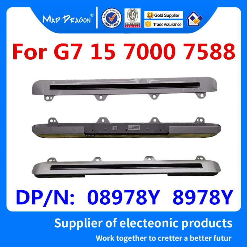 Бренд MAD DRAGON, новинка, шарнирная Крышка для ноутбука, задняя крышка с петлей, Воздушная Крышка для Dell G7, 15, 7000, 7588, 08978Y 8978Y AP27R000A10