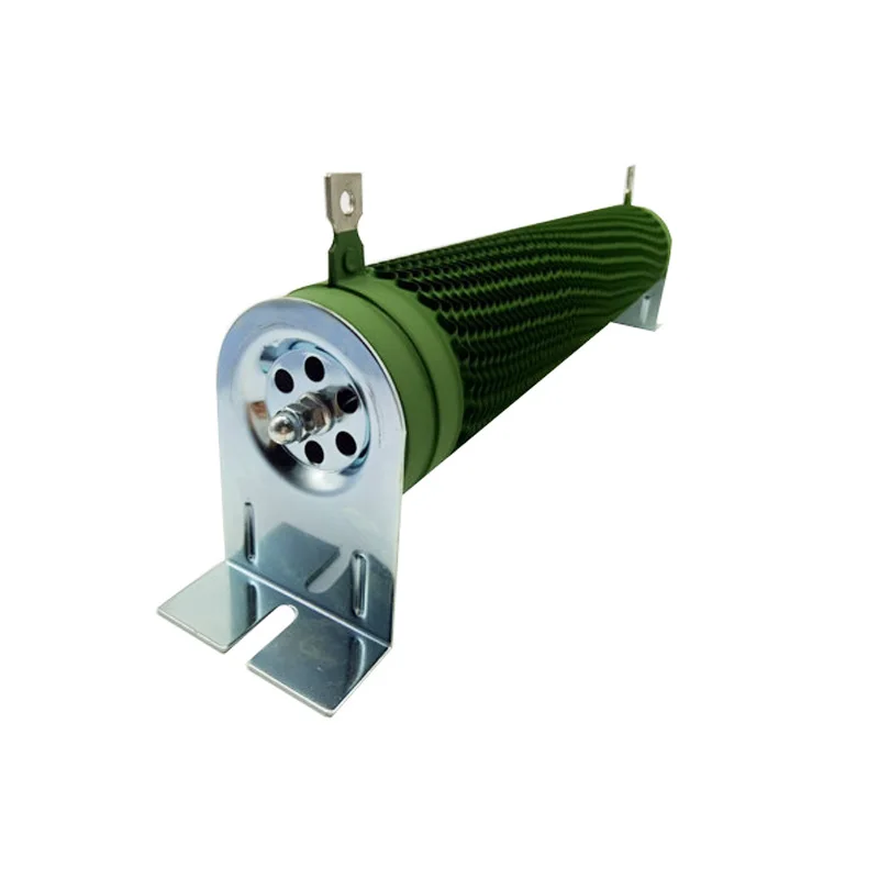 

1PC Power Coated corrugated Wire-wound Resistor 5% Fixed Type Tubular Shaped Pipple Winding Resistor 1200W 1500W 2000W 2500W