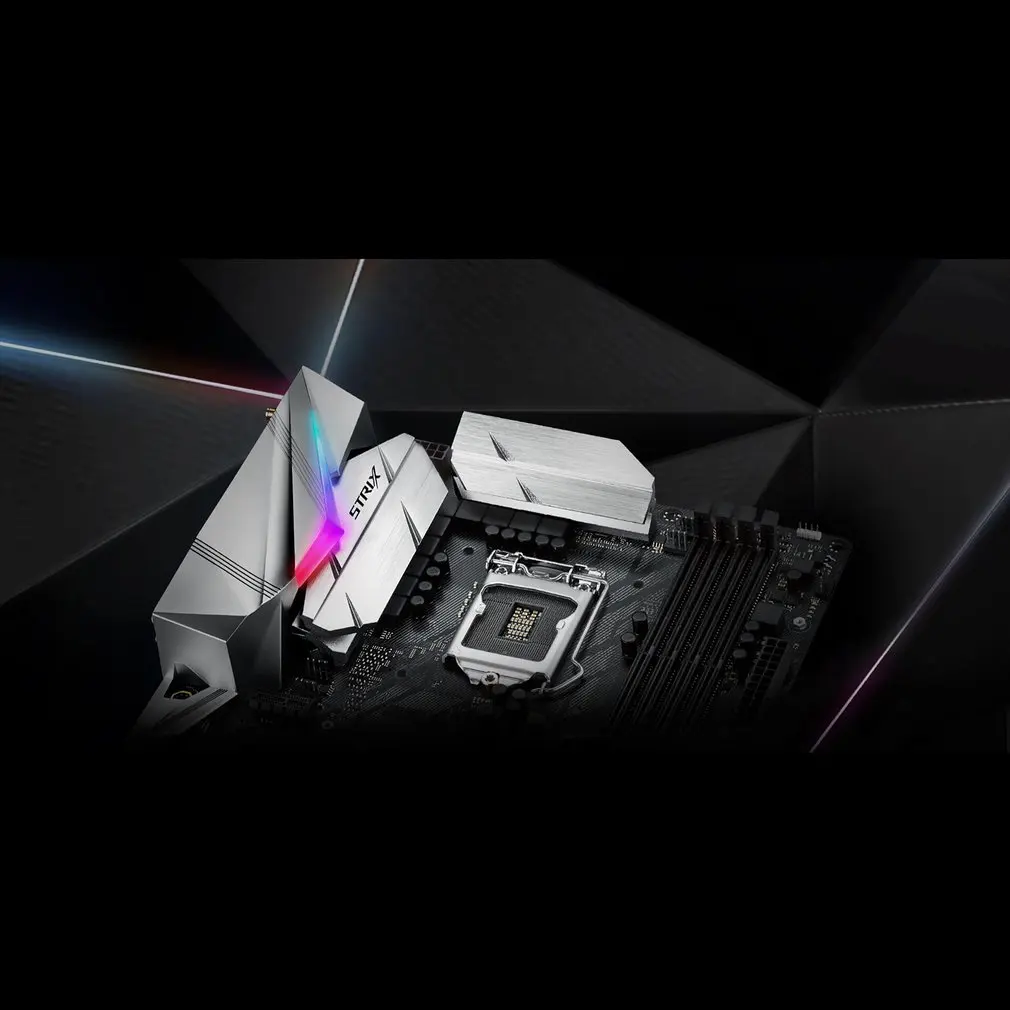 ROG STRIX Z370-E игровой Z370 блок питания ATX материнская плата LGA1151 гнездо 802.11ac Wi-Fi Поддержка DDR4 4000 МГц SATA 6 Гбит/с USB3.1 доска