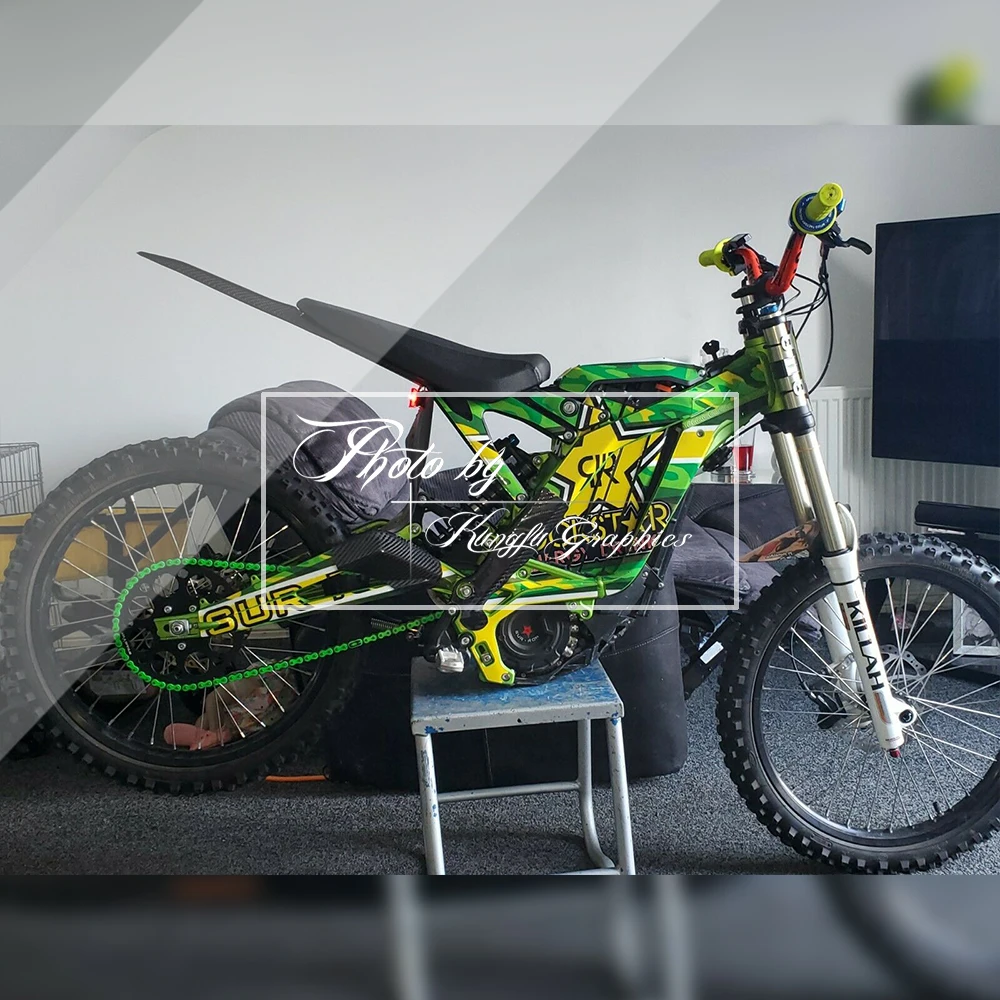 Accessories Motorcycle & ATV Automotive SRX17N007 Kungfu Graphics