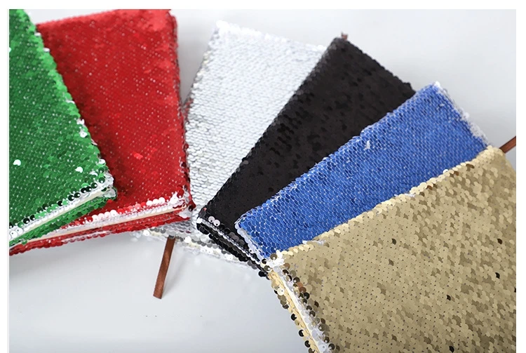 

sublimation blank Magic sequined notebook for consumables Heat Transfer printing DIY gifts 4pcs