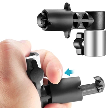 

Protable Reflector Clip Photo Video Photography Studio Background Reflector Softbox Disc Holder Clip Adapter Bracket