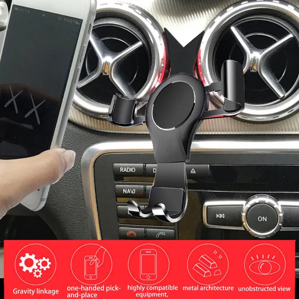 Автомобильный воздушный выход мобильного телефона кронштейн для Mercedes Benz A Class B CLA
