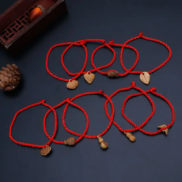 Braccialetti Con Cordino E Nodi - Set Da 10 Pezzi, Regolabili, Idea Regalo Per Amici E Coppie - Foto 1