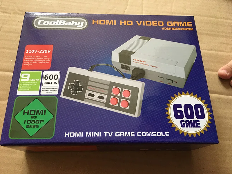 

Mini NES Video Game Console Europe And America Version High-definition 8-Bit HDMI Game Console 4k NES 600-