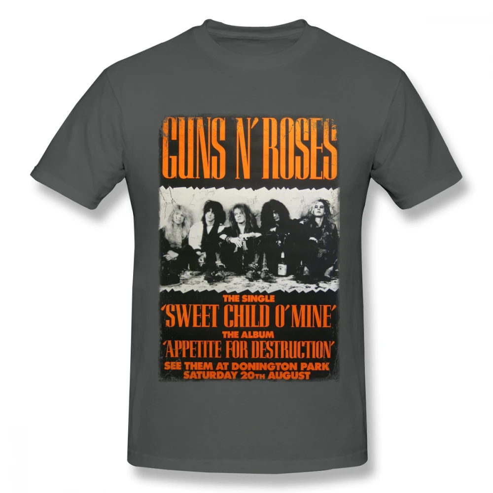 2020 новая футболка с принтом винтажная Мужская guns N Roses размера плюс парная на