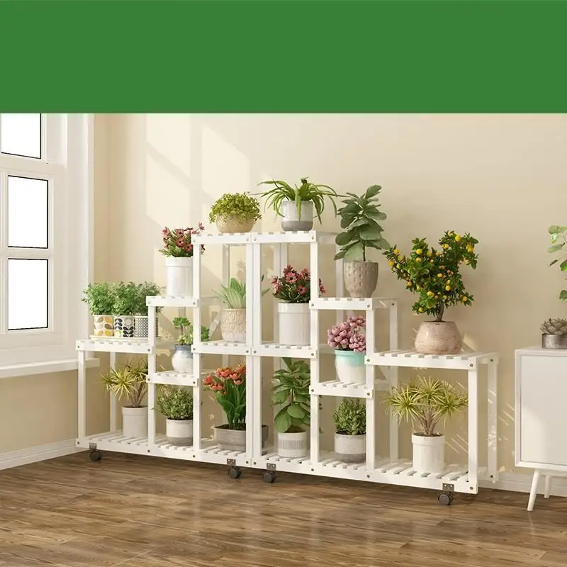 Планте деревянные полки для Mueble Repisa Para Plantas лестница Крытый Stojak Na Kwiaty полка завод стойки открытый цветок стенд - Цвет: Number 8