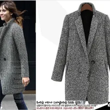 Весна и осень стиль Европа и Америка женское платье высшего качества Шерстяное приталенное плотное пальто с длинными рукавами пальто Ali