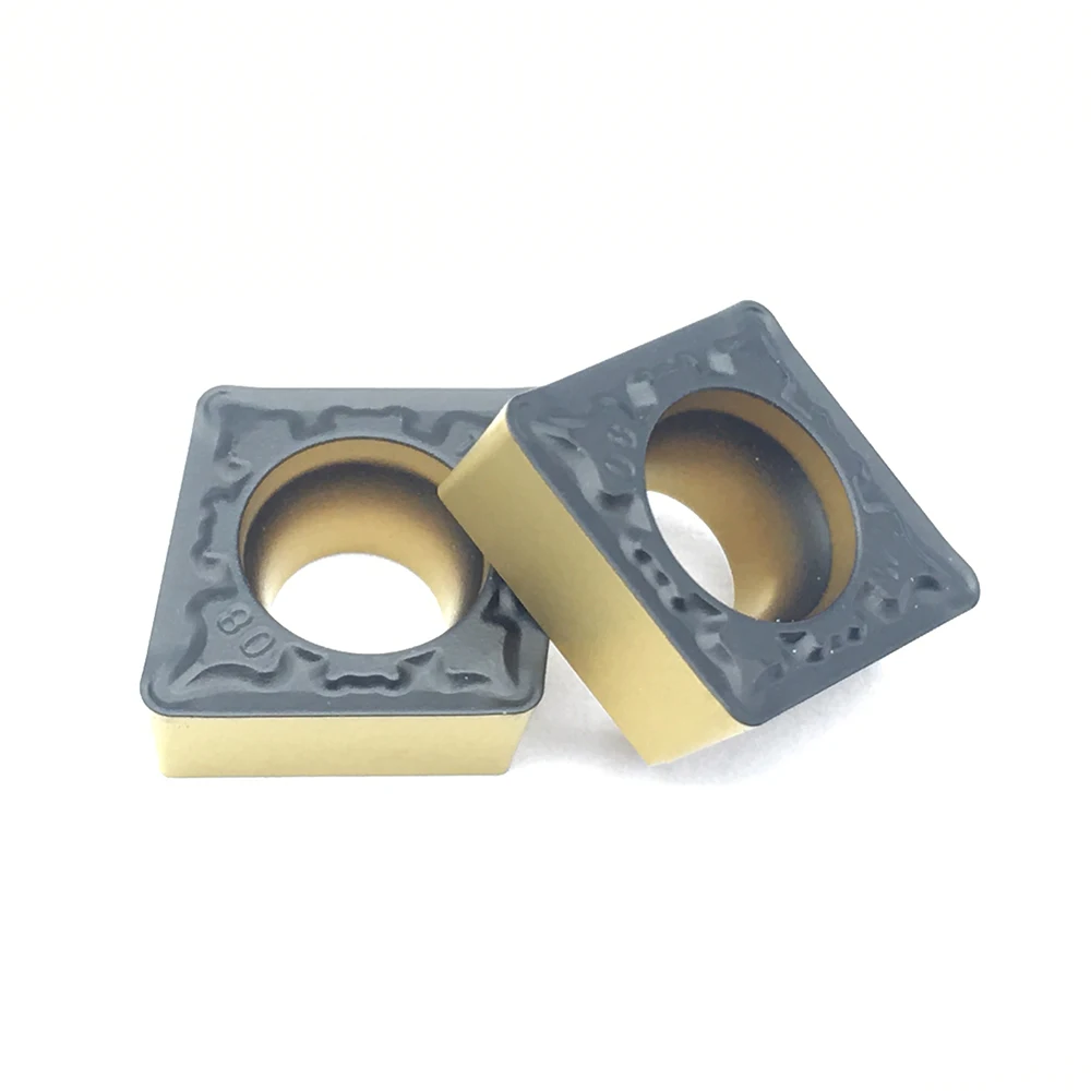 100% Original WS8125 CCMT09T308 TM CNC Lathe Cutter For Steel Turning Tools Carbide Inserts For WC Type U Drill Bit tool