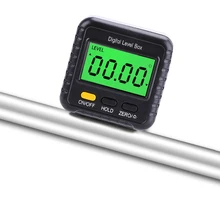 Mini rapporteur numérique inclinomètre goniomètre électronique niveau Angle mesure mètre chercheur boîte de niveau jauge d'angle numérique