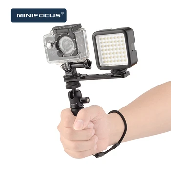 

Vlog Handgrip Handheld Video Handle Grip with 1/4'' Screw for Sony RX0 II for GoPro Hero 8 7 6 5 SJCAM DJI OSMO Action Camera