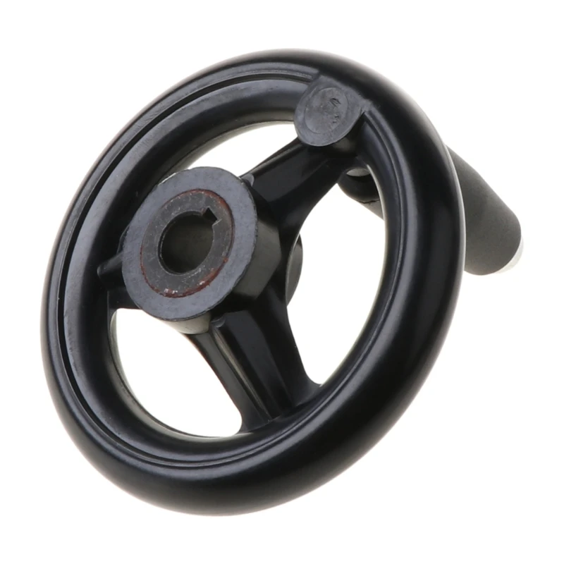 CNC Handwheel 3.9" Diameter Hand Wheel w/ Revolving Handle For Milling Machine