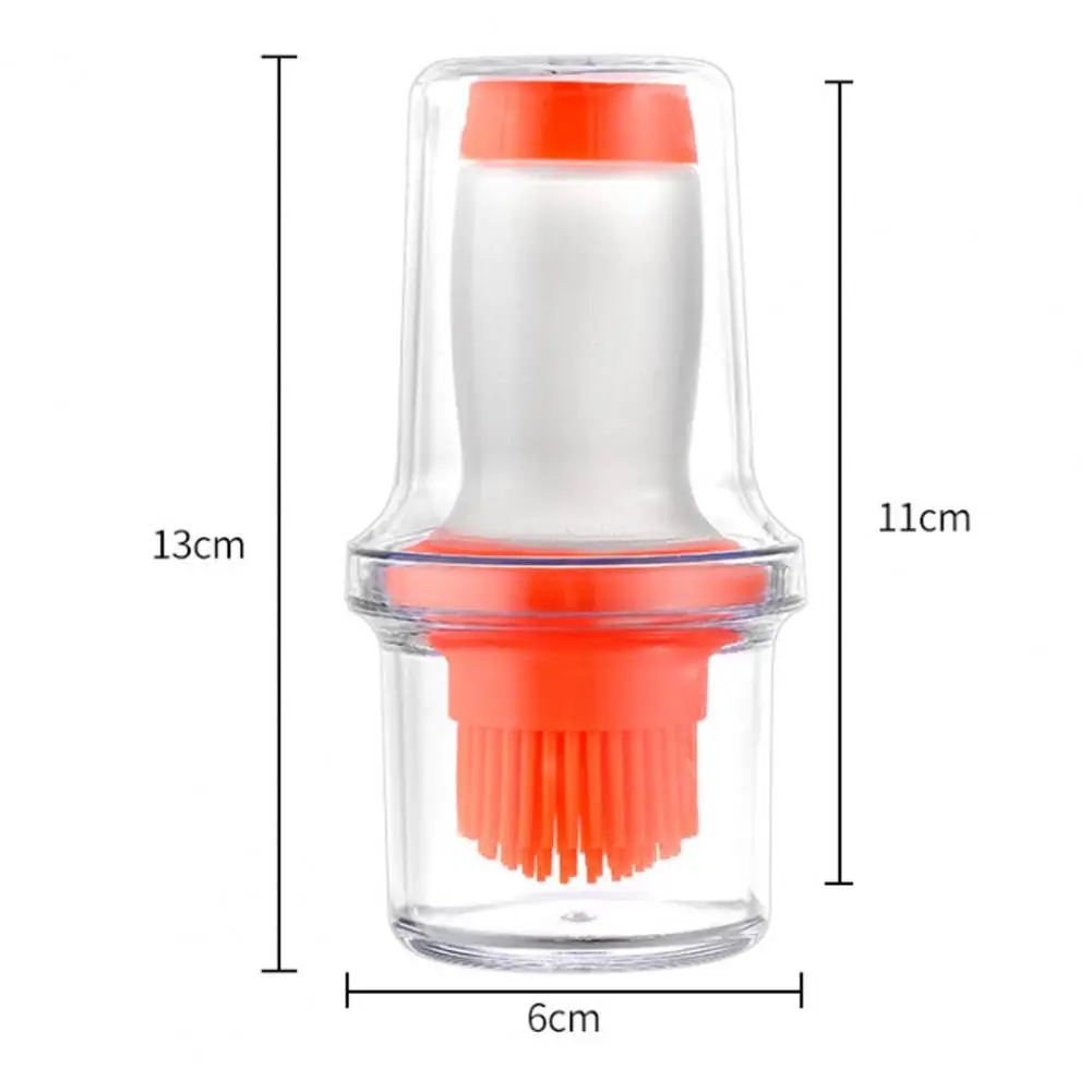 Oil Brush Multifunctional Durable Heat Resistant Silicone Creative Grill Oil Bottle Kitchen Barbecue