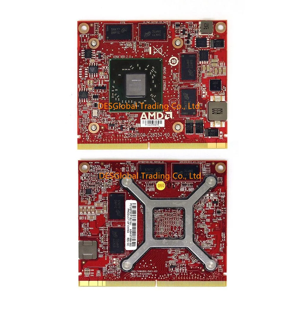  Original HD7650A 215-0803043 Video Graphics VGA Card For HP HD 7650A MXM 2GB DDR3 671864-002 Workin