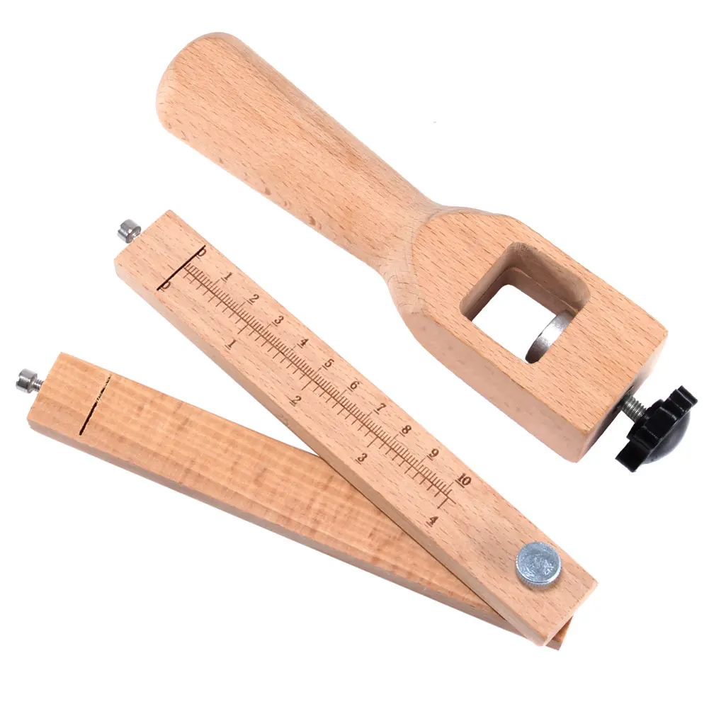 Регулируемый кожаный ремесленный резак ремень DIY ручные режущие инструменты точные Деревянные Кожаные полосы резак с 5 острыми лезвиями