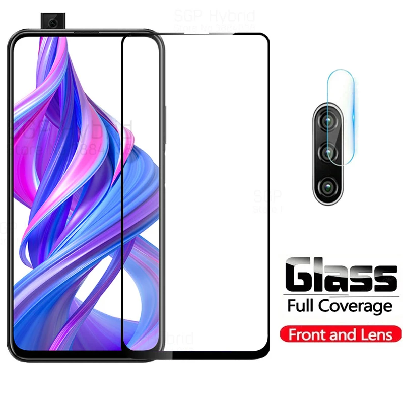 Tempered Glass For Huawei honor 9X Global Screen Protector Camera Lens Film lite 10lite light Protective G | Мобильные телефоны и
