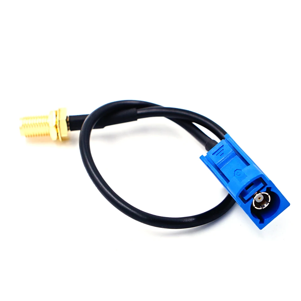 Vecys Cavo GPS Fakra C a SMA Plug Pigtail Cavo Adattatore Antenna RG174 30CM per Auto DVR Modulo GPS Sistema GPS Ricevitori Multi-Vie Tracciamento Antenna Sistema di Navigazione