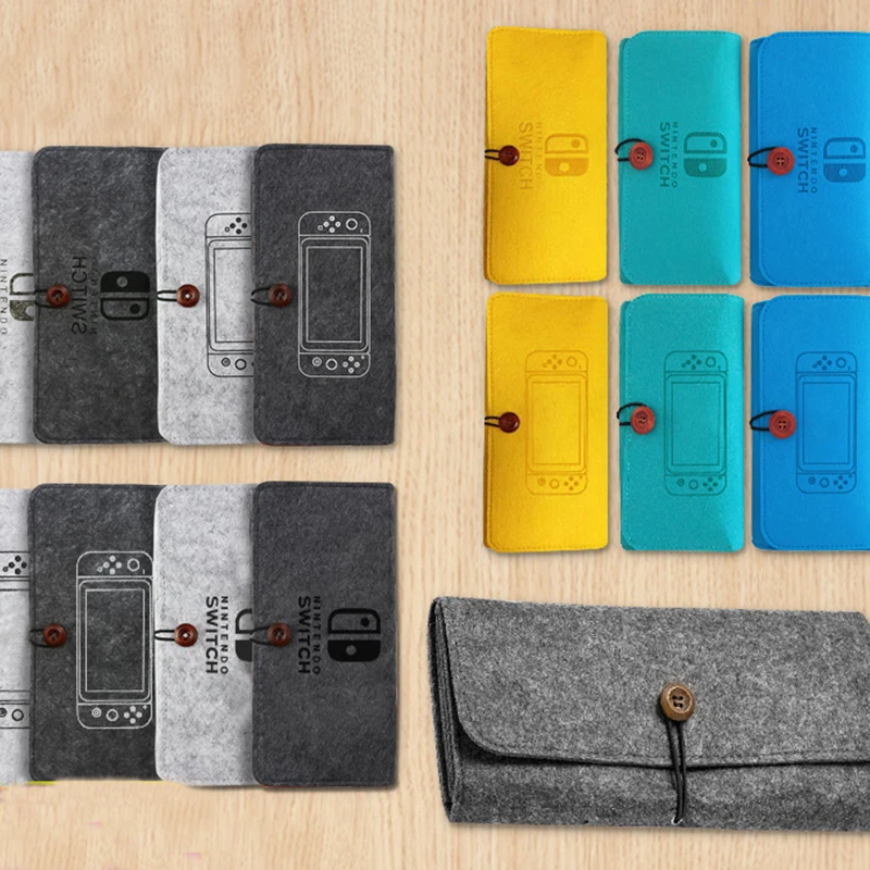 Console do Jogo Bolsa de Armazenamento para Nintendo Protetor à Prova de Choque Bolsa de Transporte para Nintendo Sentiu Switch Case Suporte Lite & - Image 5