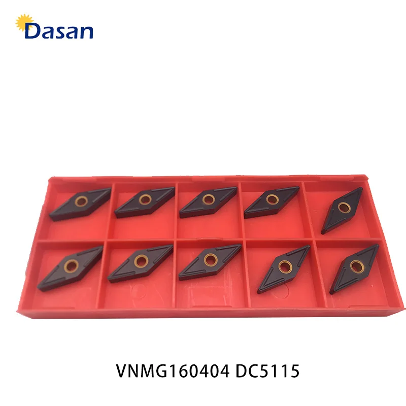 VNMG160408 DC5115 твердый сплав VNMA высококачественное лезвие ножа vnmgкарбидные вставки