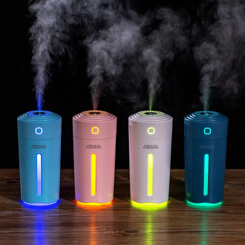 Günstig ELOOLE 280ML Luftbefeuchter Mit Batterie USB Ultraschall Aroma Diffuser Für Home Office Tragbare Auto Nebel Maker Befeuchtung