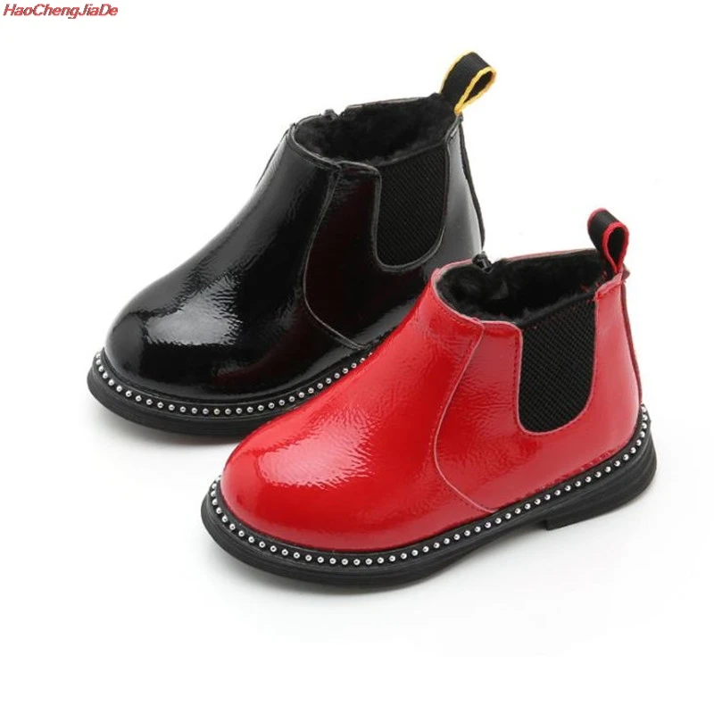 

New Kids Ankle Boots Girls Boys Boots Girls Autumn Martin Boots Children Winter Shoes For Fashion School Party Shoes