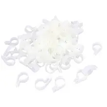 200 шт Замена Белый пластик R зажим для 25 мм провода шланг трубки