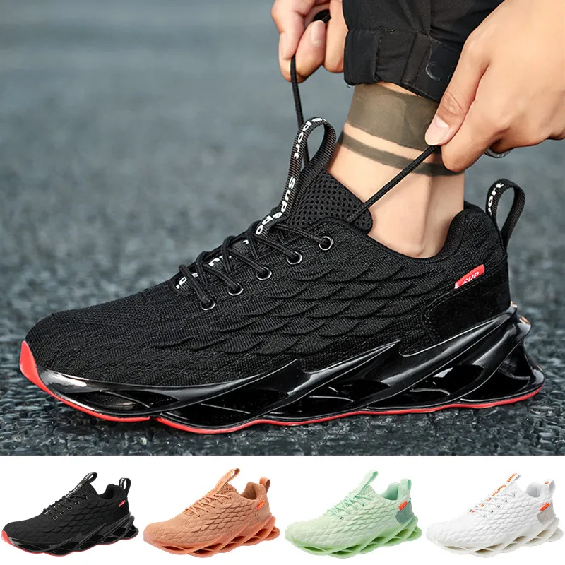 

Running Shoes Men Breathable Sneakers Athletic Trainer Anti-Slip Outdoor Casual Footwear